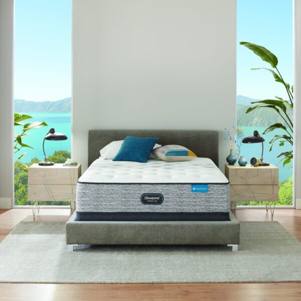Simmons Beautyrest Harmony Lux Carbon Series Plush Mattress Room