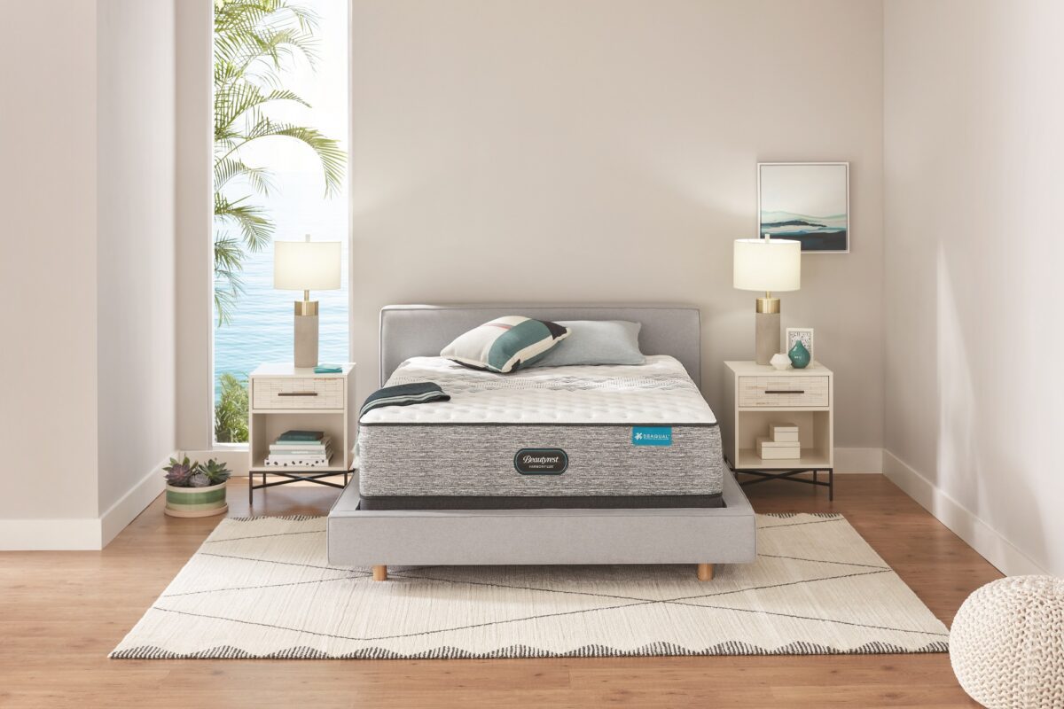 Simmons Beautyrest Harmony Lux Carbon Series Extra Firm Mattress Room