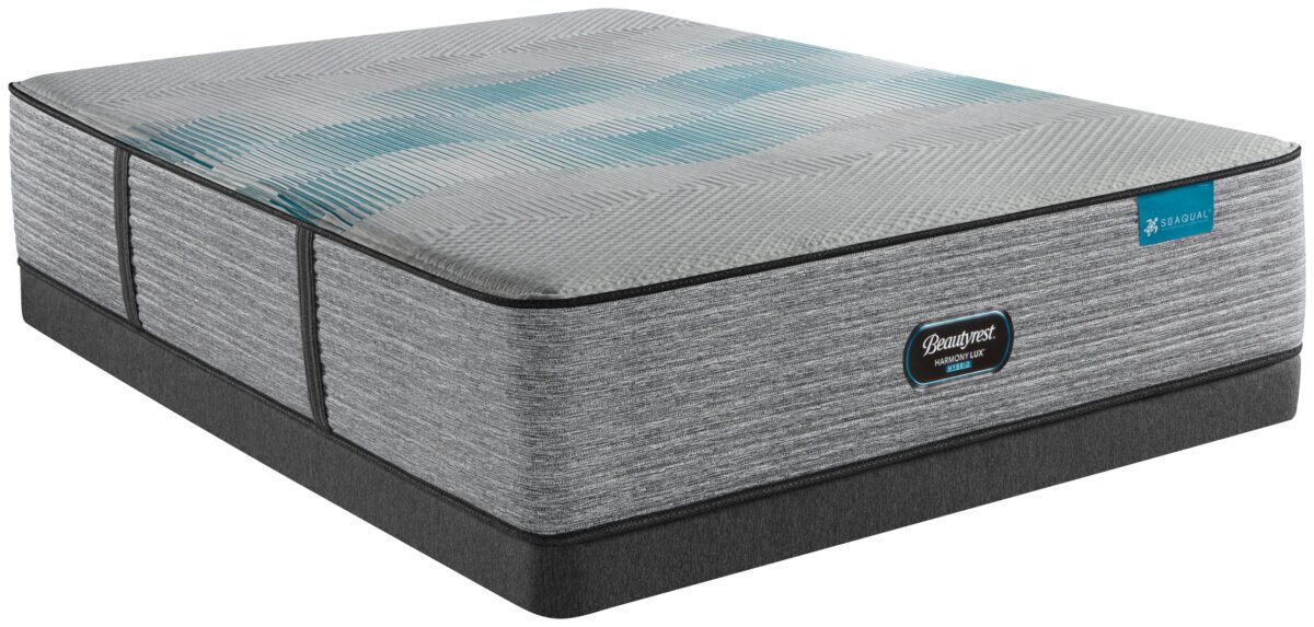 Simmons Beautyrest Harmony Lux Hybrid Trilliant Firm Mattress Low Set Front Corner