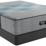 Simmons Beautyrest Harmony Lux Hybrid Trilliant Firm Mattress Set Front Corner