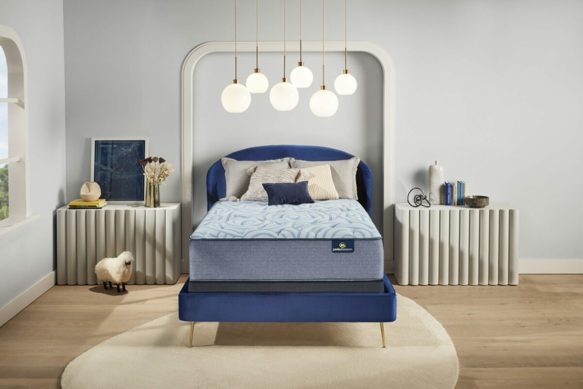 Serta Perfect Sleeper Luminous Sleep Plush Mattress Room