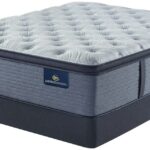 Serta Perfect Sleeper Renewed Sleep Plush Pillowtop Mattress Set Front Corner