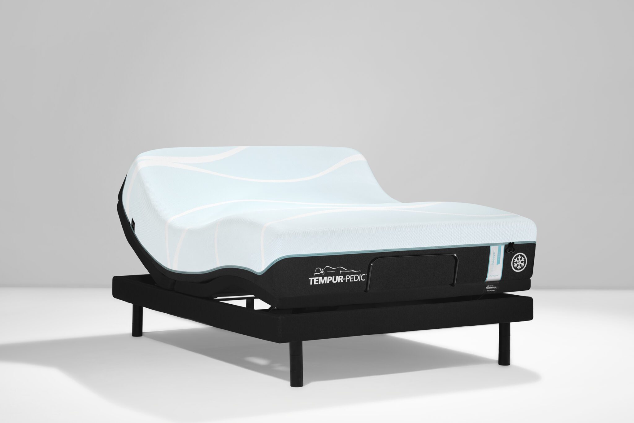 tempur-pro breeze 12-inch medium mattress queen