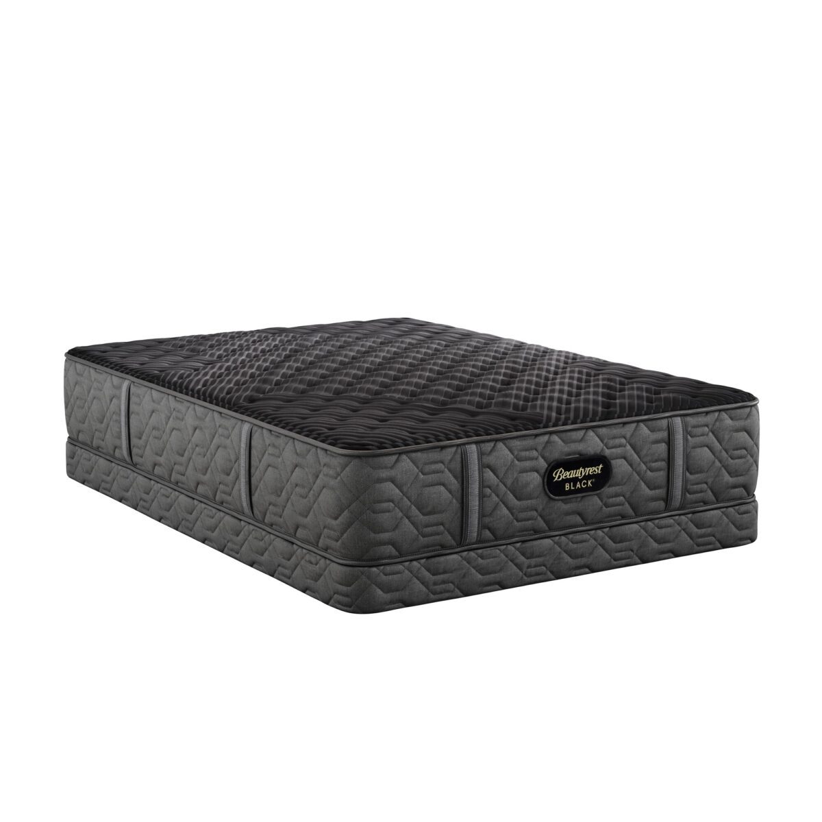 Beautyrest Black Series One Extra Firm Mattress Silo Angle Low Profile