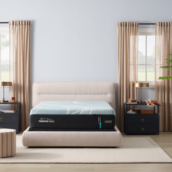 TempurPedic Luxe Adapt Medium Hybrid Mattress Room Front