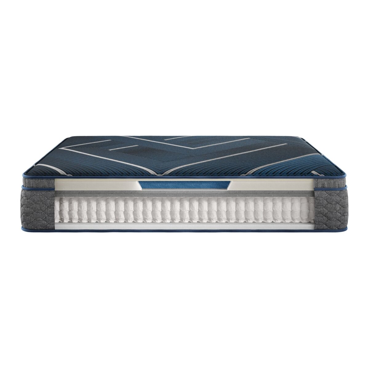 Simmons Beautyrest World Class Hybrid Level Four Medium Apex Top Mattress Cutaway