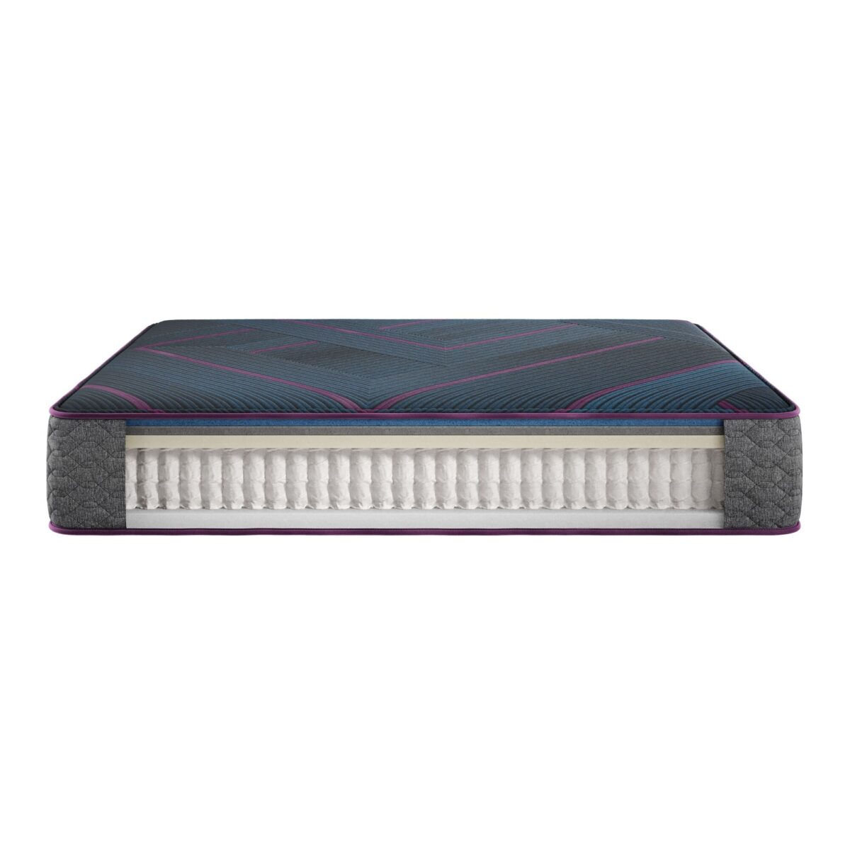 Simmons Beautyrest World Class Hybrid Level Three Medium Mattress Cutaway