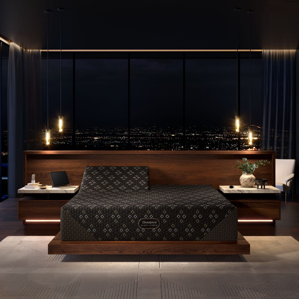 Beautyrest Black Hybrid XCS Series Five Plush Mattress