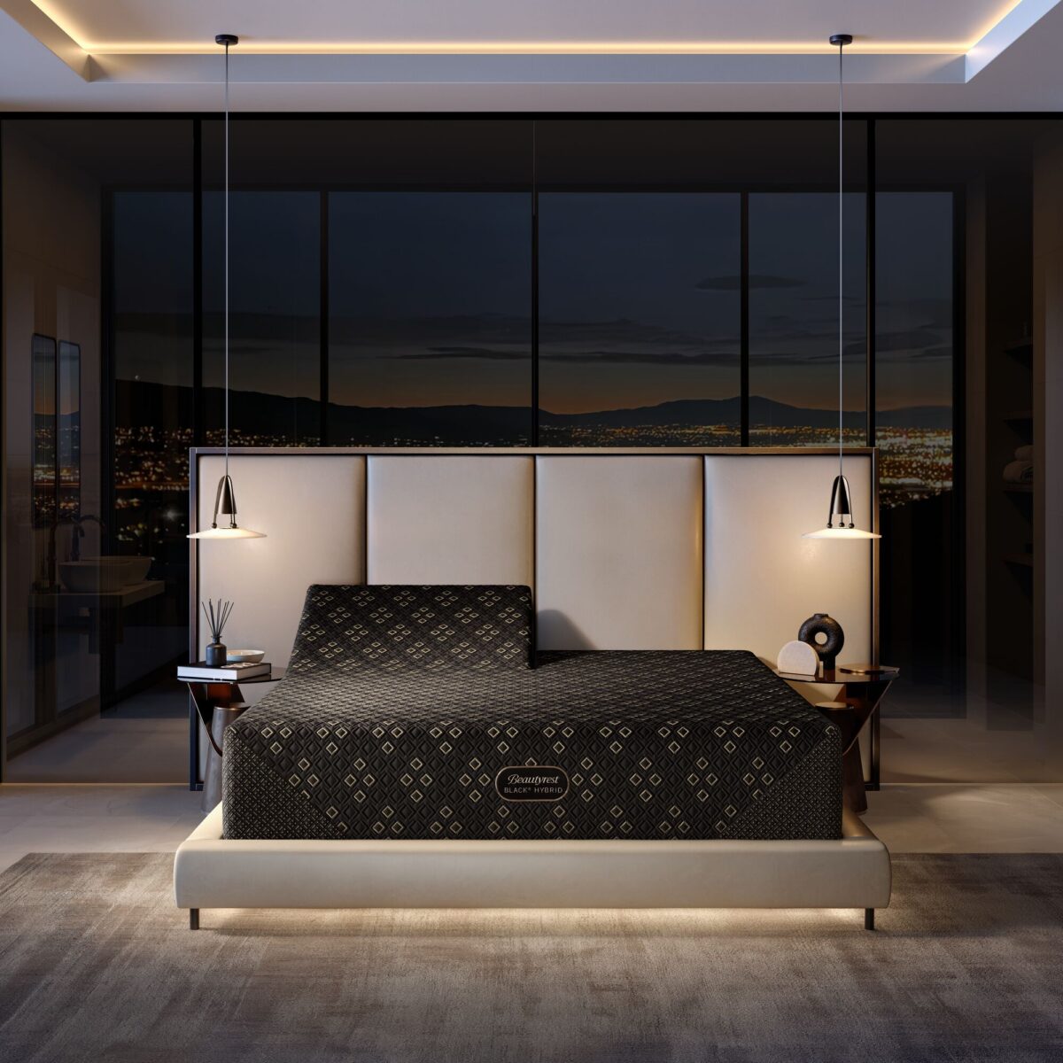 Beautyrest Black Hybrid XCS Series Four Firm Mattress