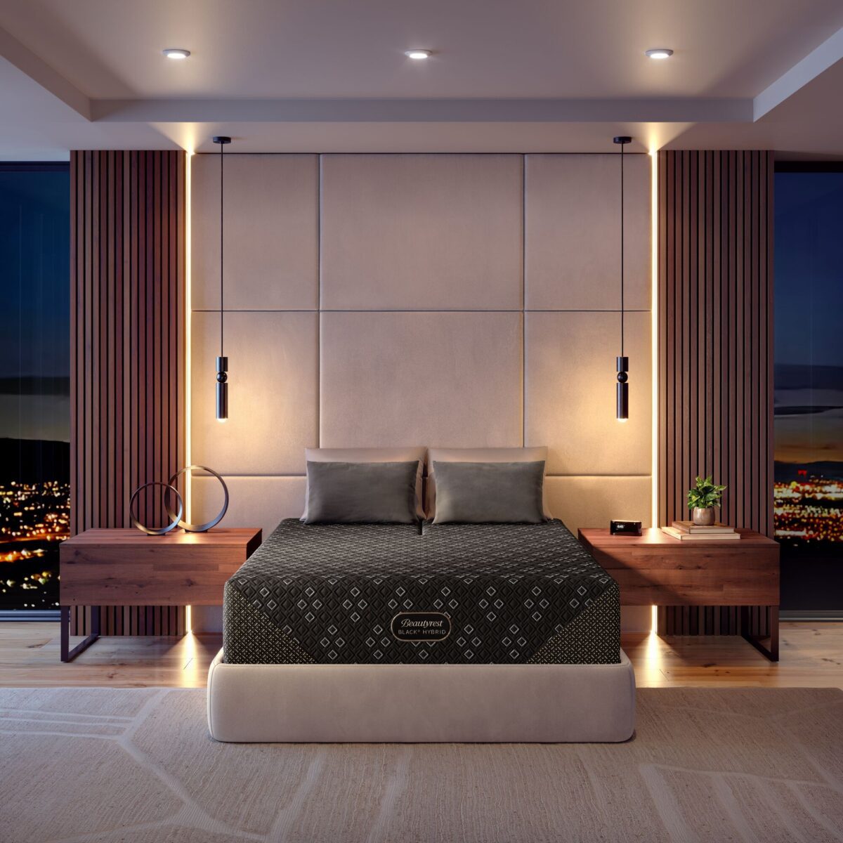 Beautyrest Black Hybrid XCS Series Three Firm Mattress