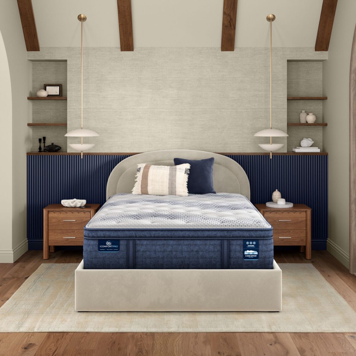 Serta iComfortPro Buckingham Plush Pillow Top Mattress